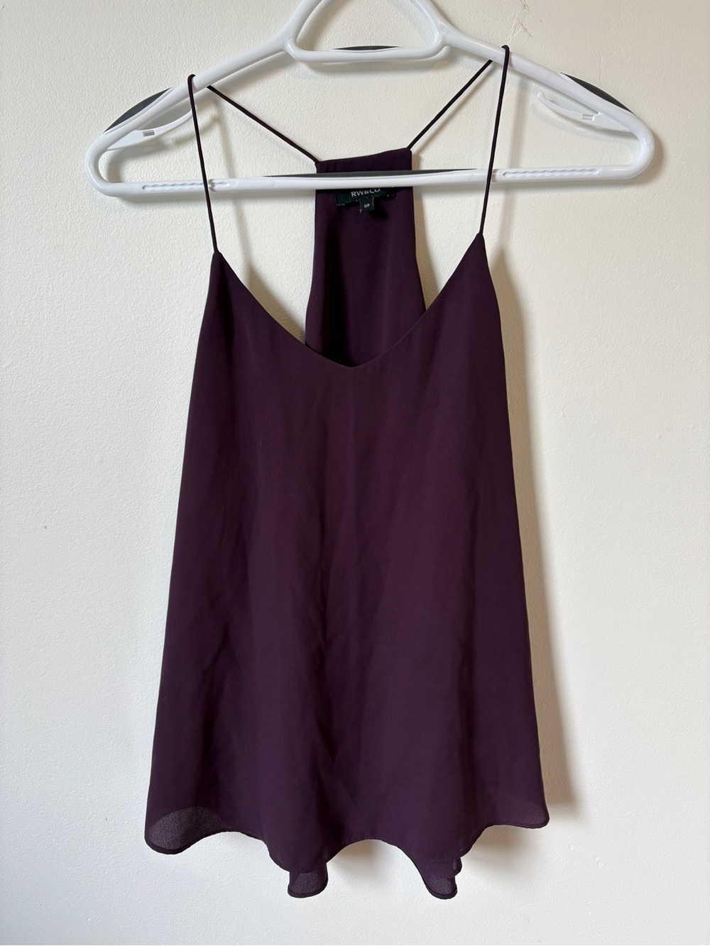 RW&CO Plum Spaghetti Strap Camisole